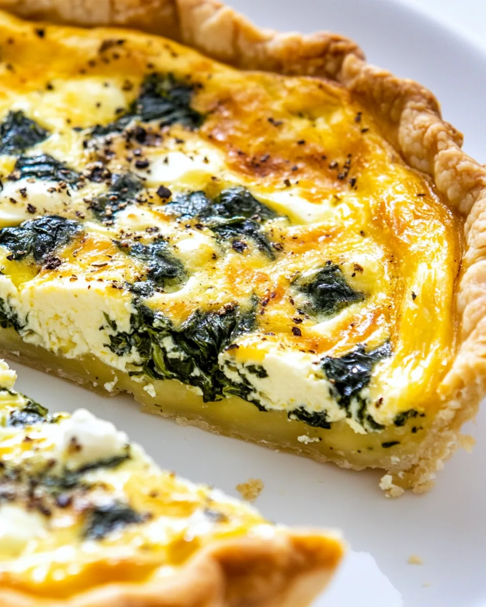 Spinach Quiche