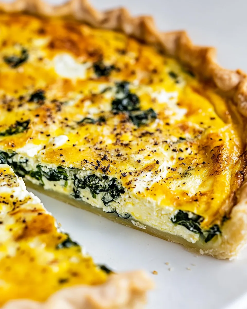 Spinach Quiche