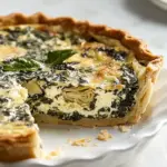 Spinach Artichoke Quiche