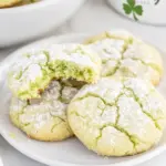 St Patrick’s Day Crinkle Cookies