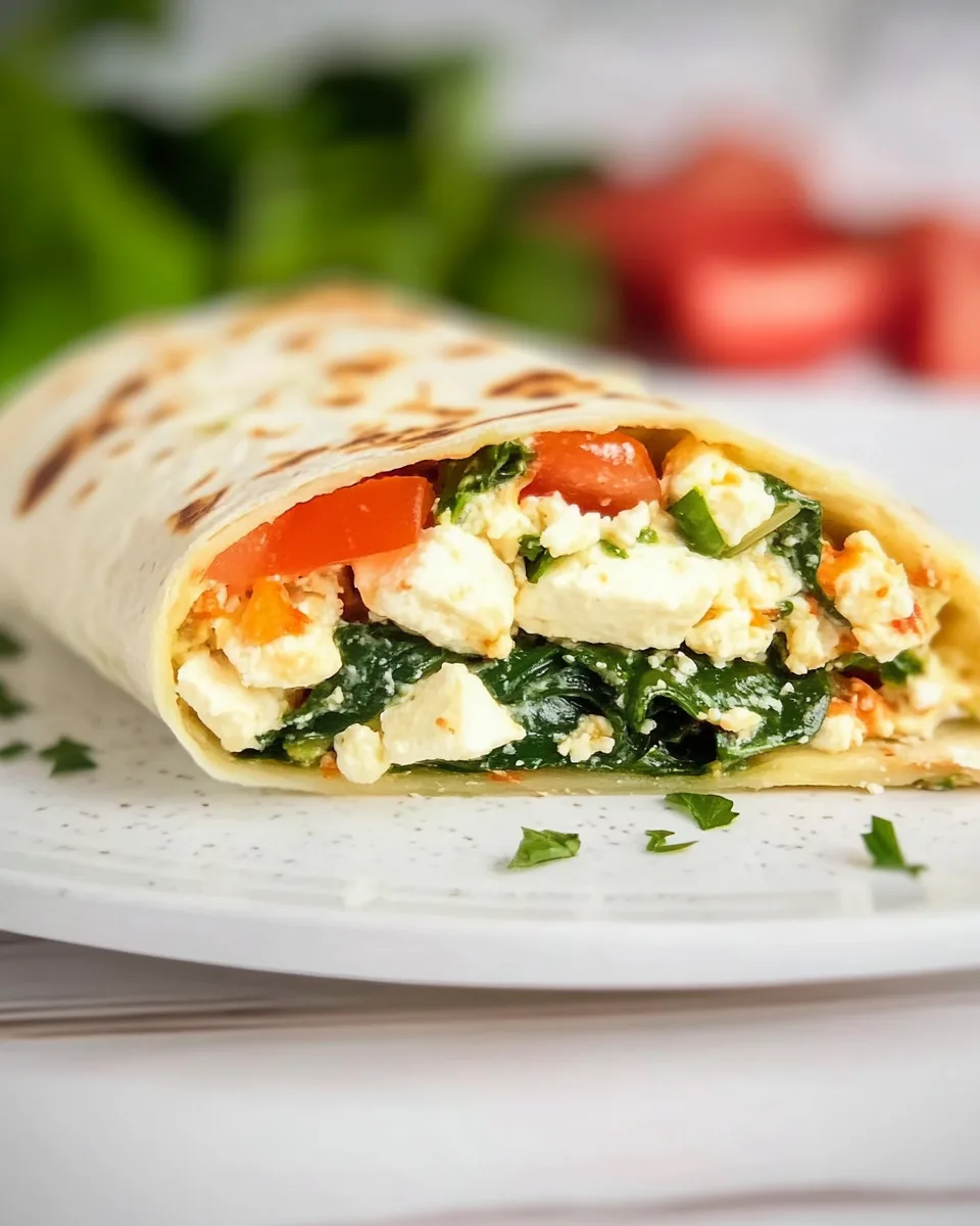 Starbucks Spinach Feta Wrap
