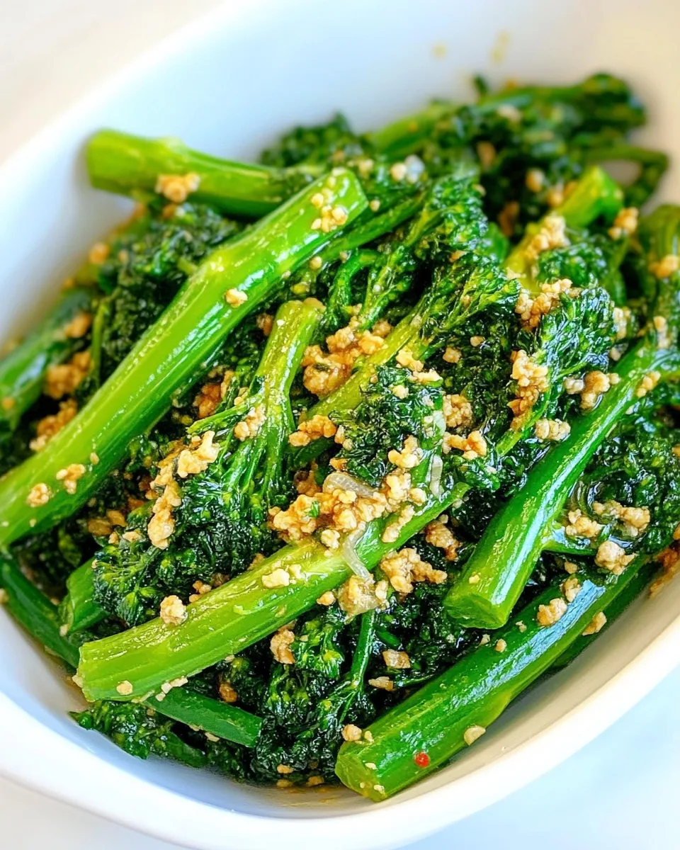 Stir Fried Broccolini