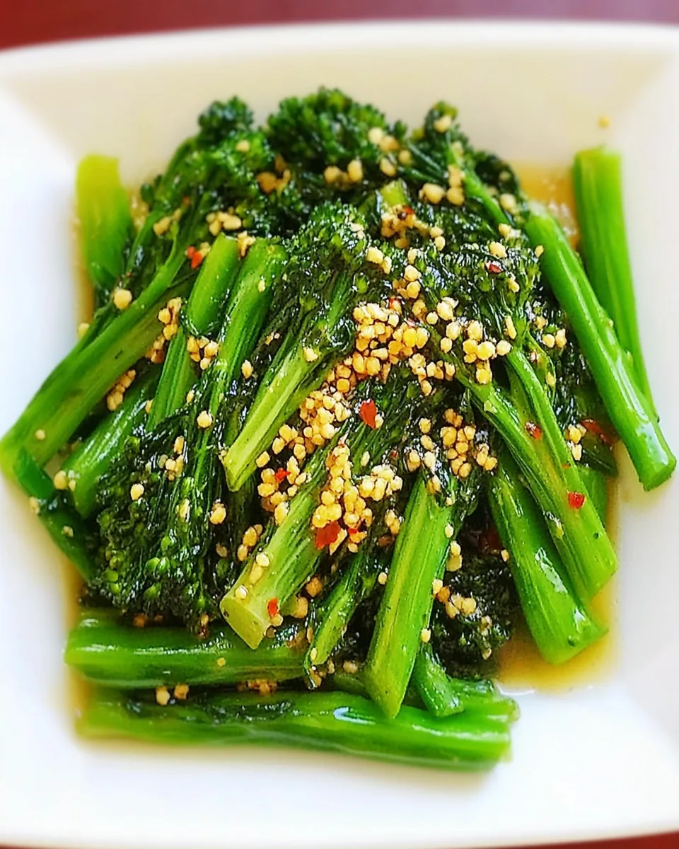 Stir Fried Broccolini