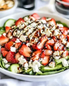 Strawberry Balsamic Salad