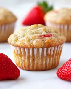 Strawberry Banana Muffins