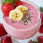 Strawberry Banana Protein Smoothie