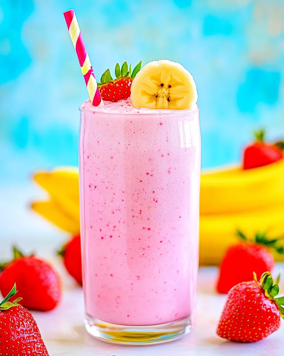 Strawberry Banana Smoothie