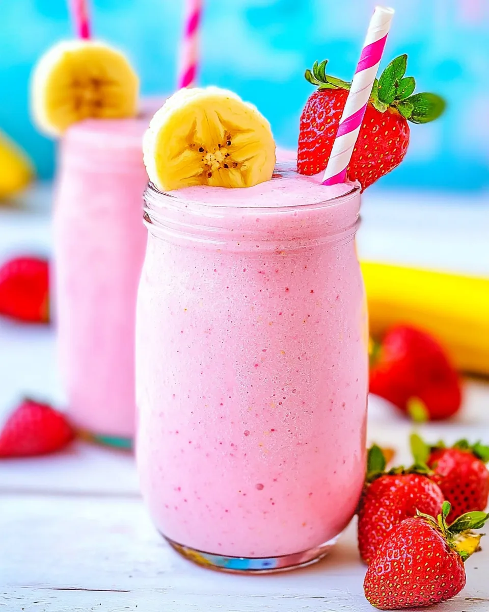 Strawberry Banana Smoothie