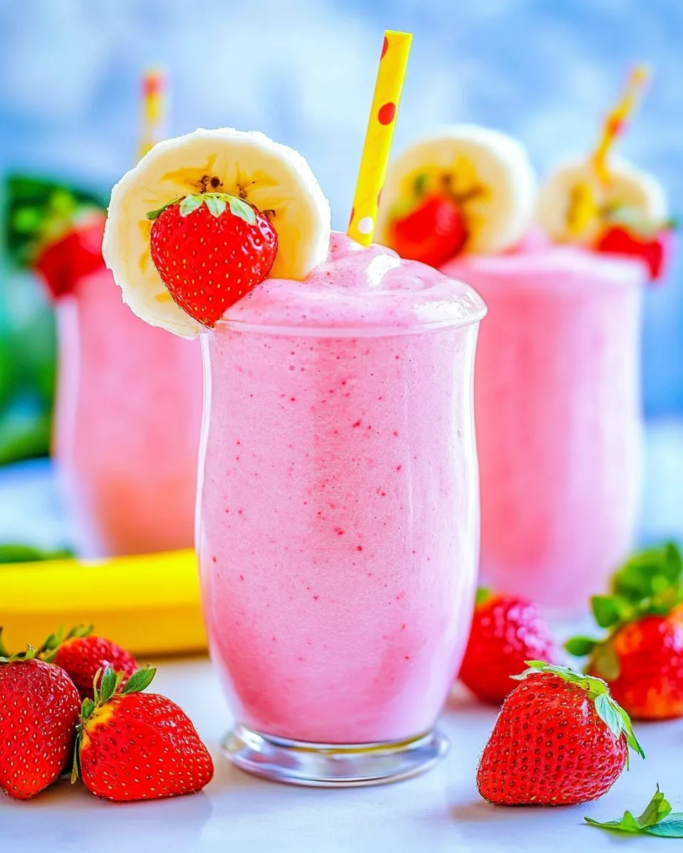 Strawberry Banana Smoothie