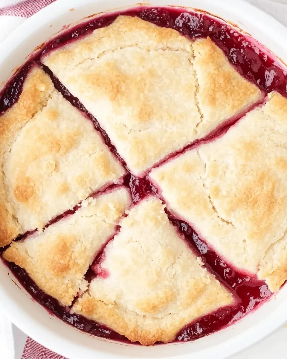 Strawberry Biscuit Jam Cobbler
