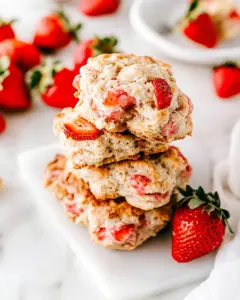 Strawberry Biscuits