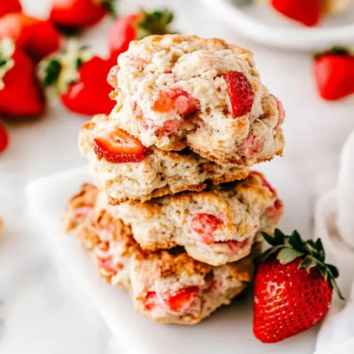 Strawberry Biscuits