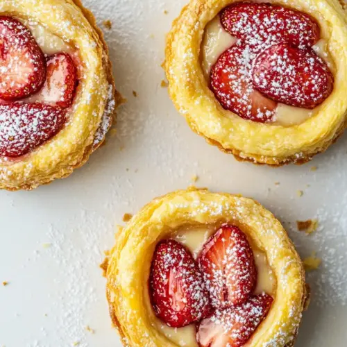 Strawberry Brioche Tarts