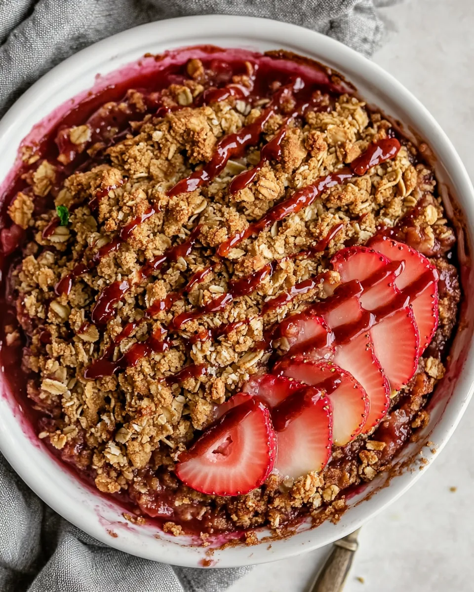 Strawberry Crisp