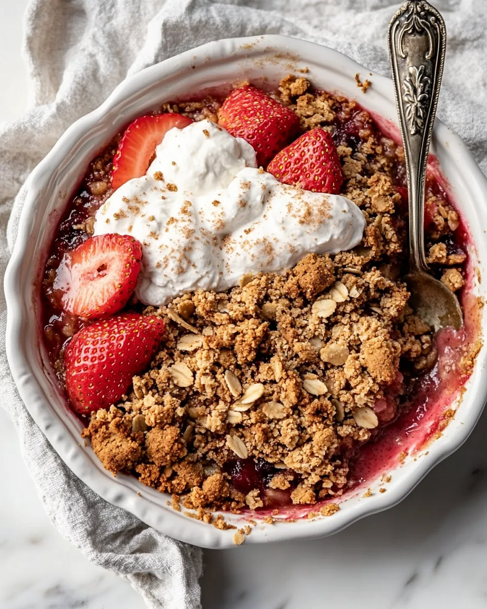 Strawberry Crisp