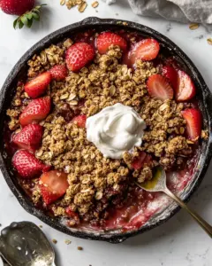 Strawberry Crisp