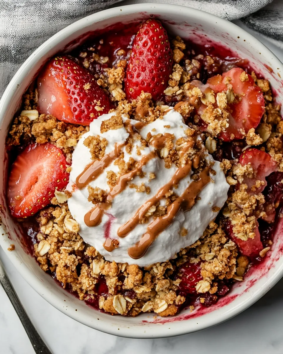 Strawberry Crisp
