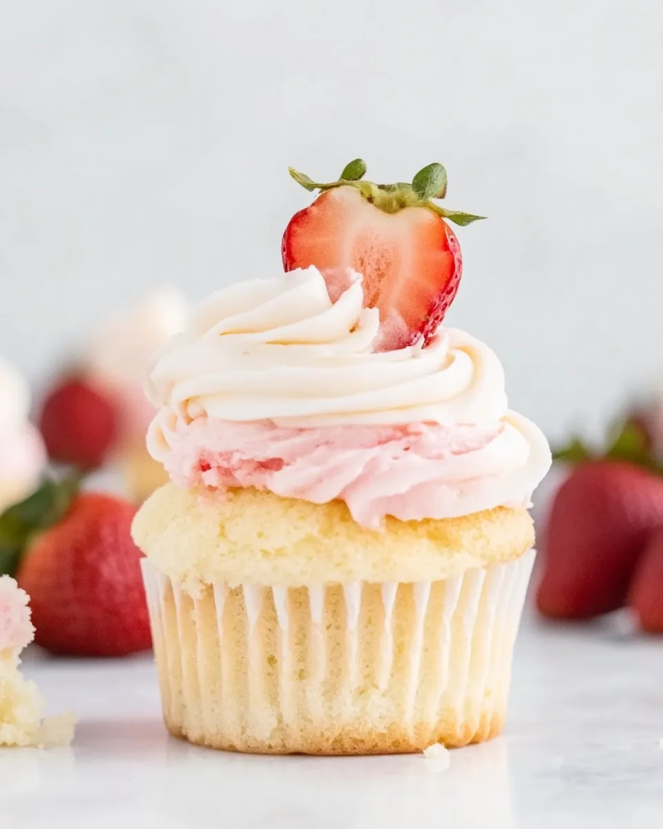Strawberry Cupcakes