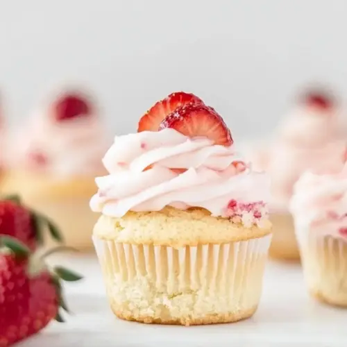 Strawberry Cupcakes
