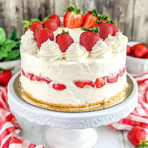 Strawberry Layer Cake