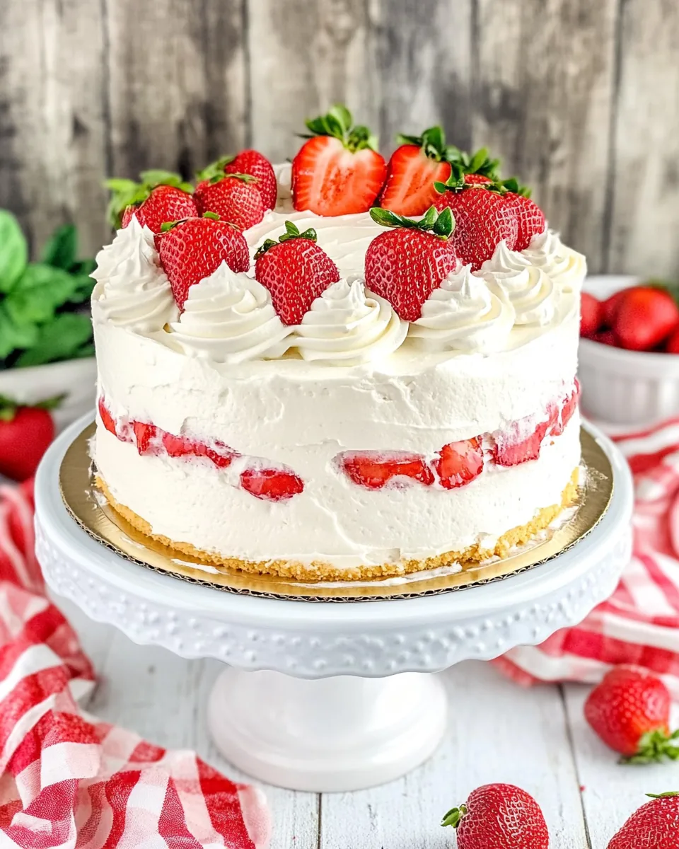 Strawberry Layer Cake