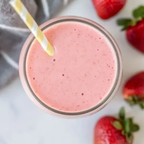 Strawberry Peanut Butter Smoothie