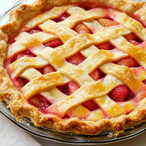 Strawberry Rhubarb Pie
