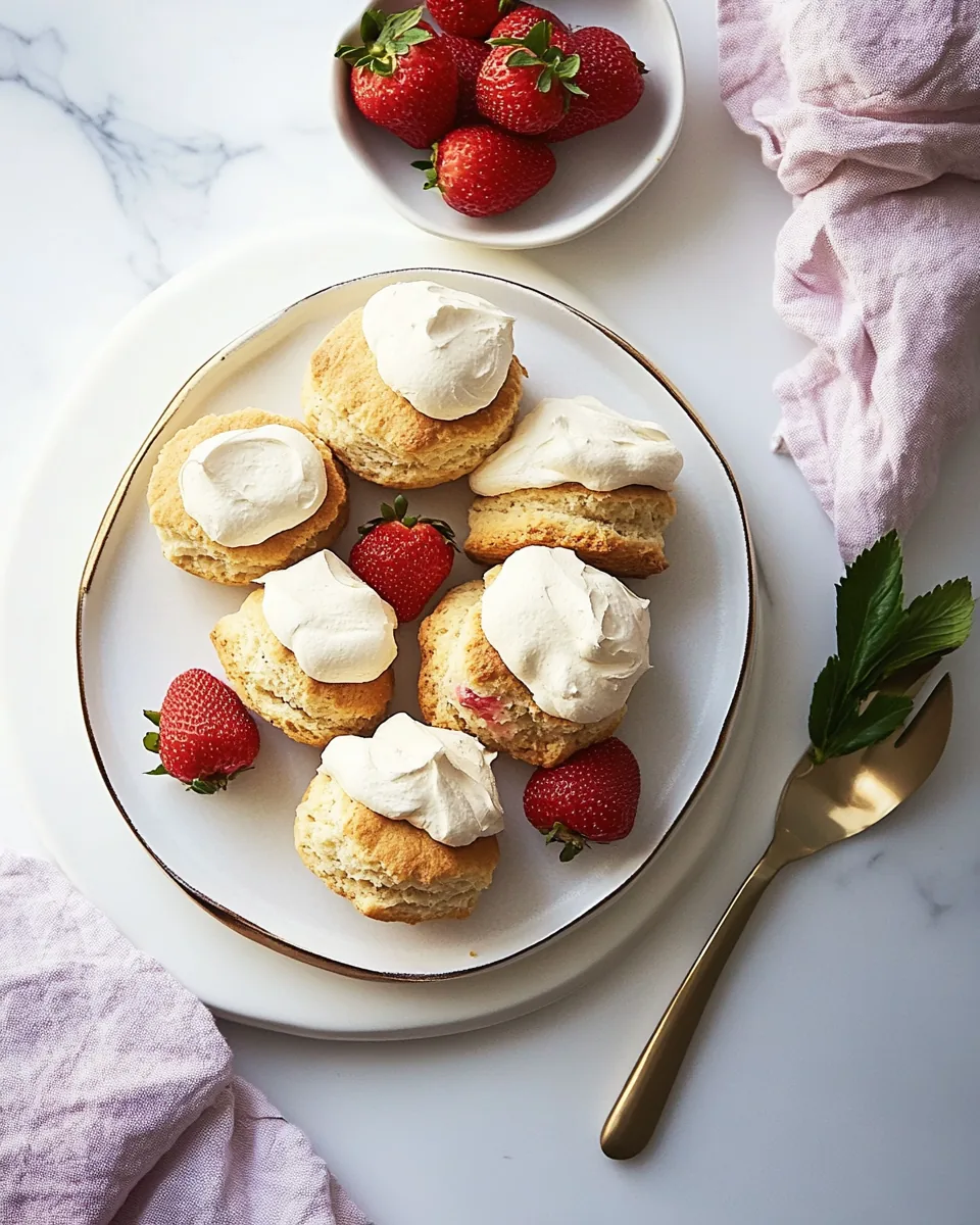 Strawberry Shortcake Biscuits