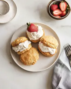 Strawberry Shortcake Biscuits