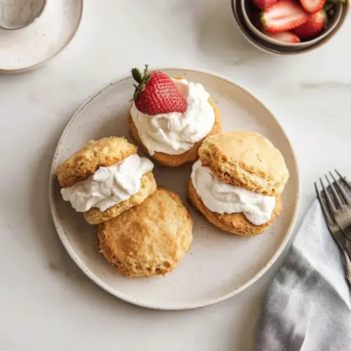 Strawberry Shortcake Biscuits