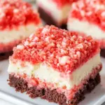 Strawberry Shortcake Brownies