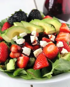 Strawberry and Avocado Salad