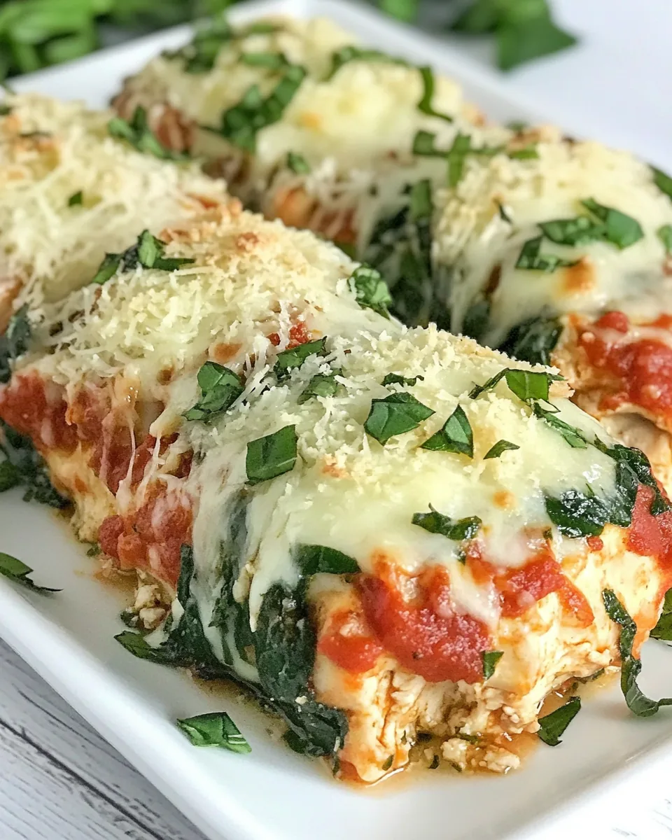 Stuffed Chicken Parmesan