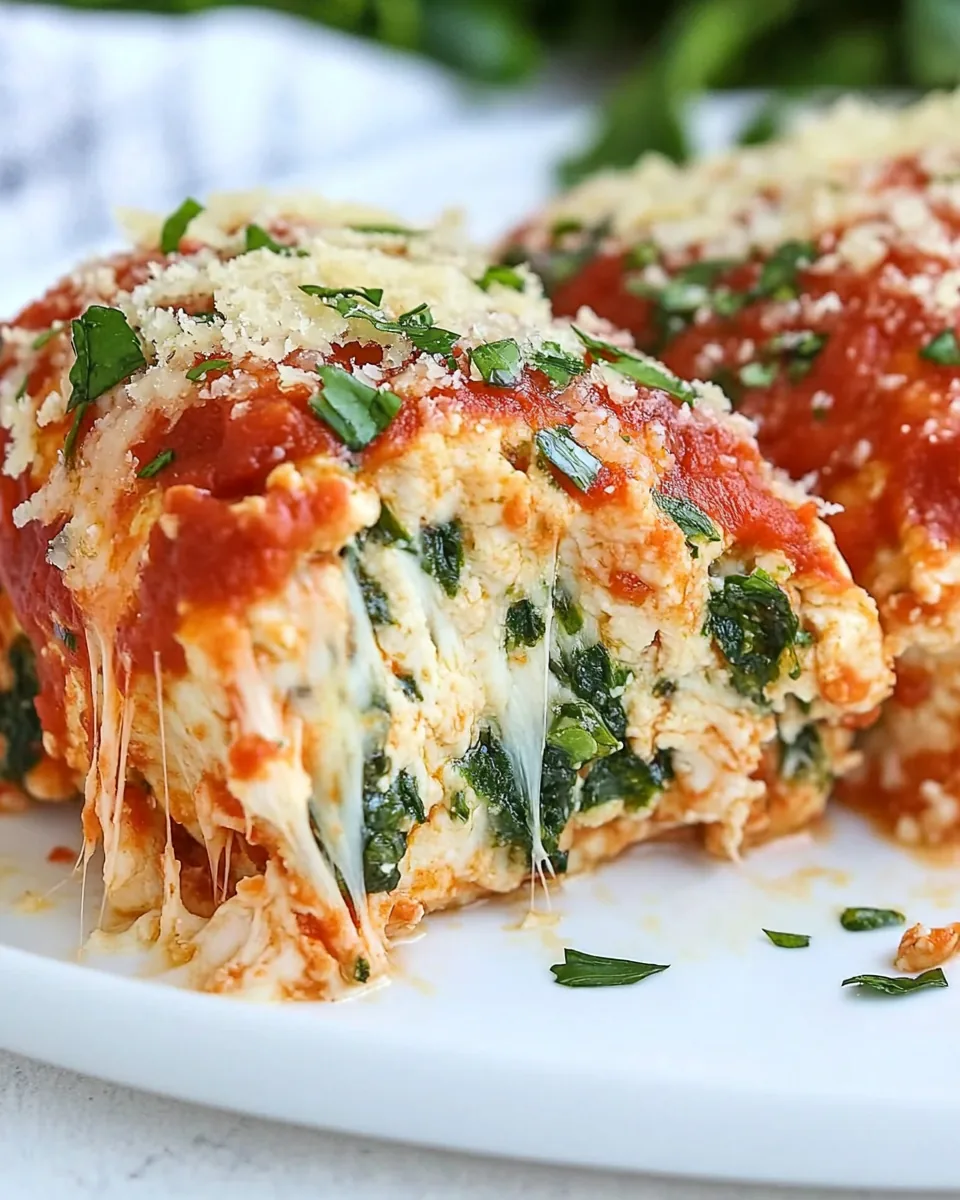 Stuffed Chicken Parmesan