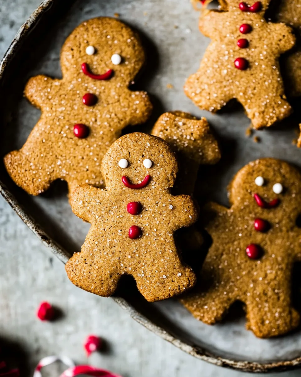 Sugar Free Keto Gingerbread Cookies