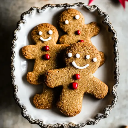 Sugar Free Keto Gingerbread Cookies