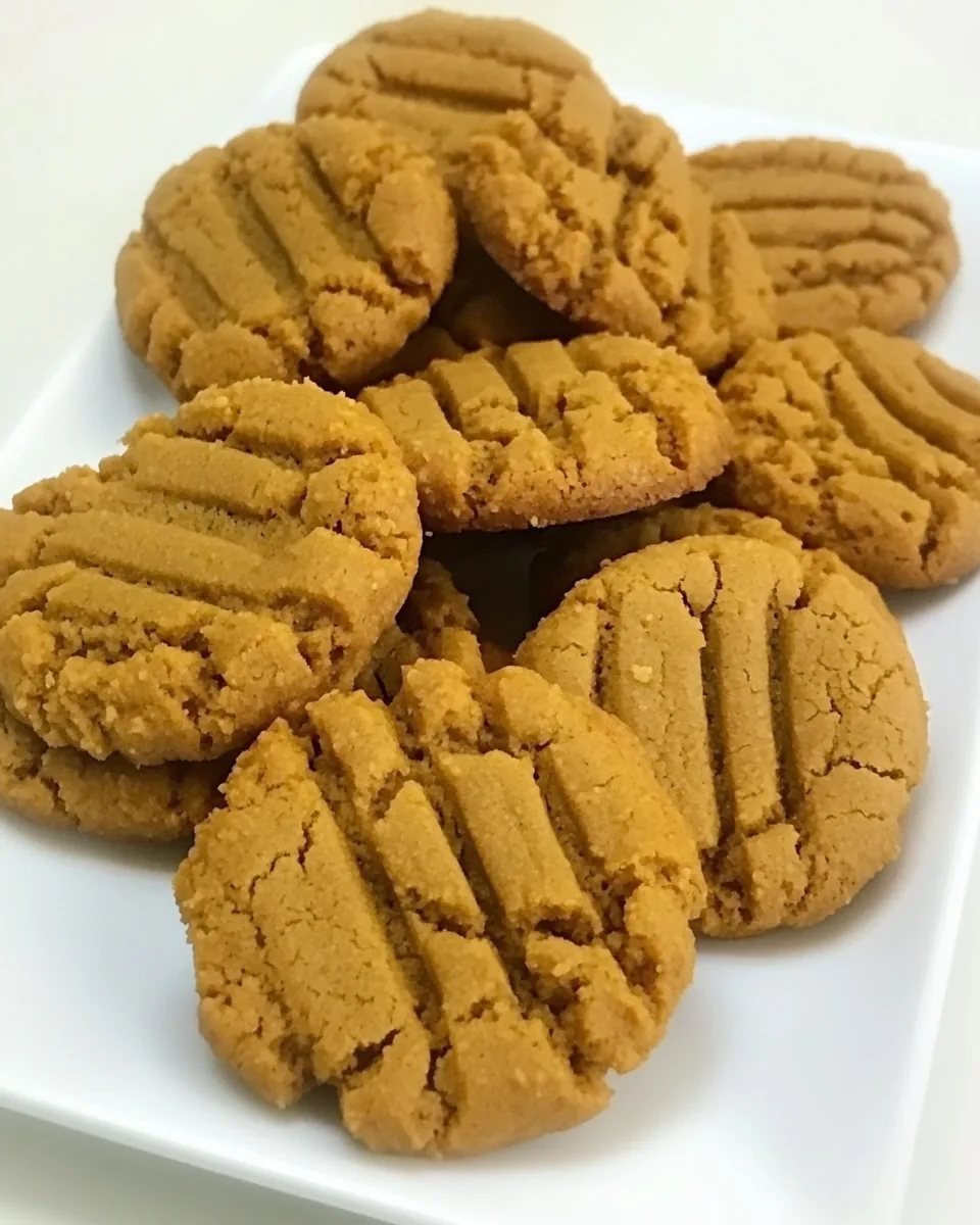 Sugar Free Peanut Butter Cookies