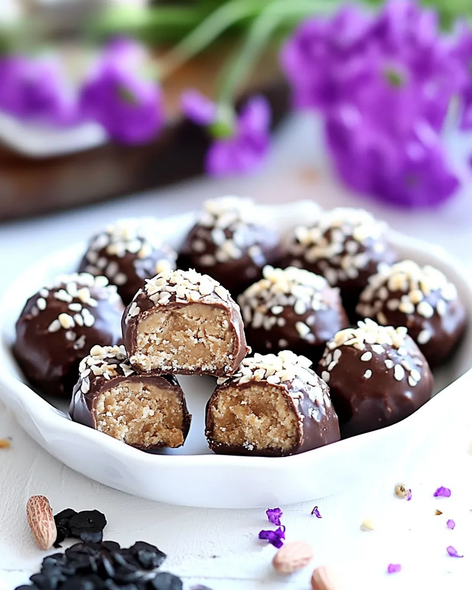 Sugar Free Peanut Butter Truffles