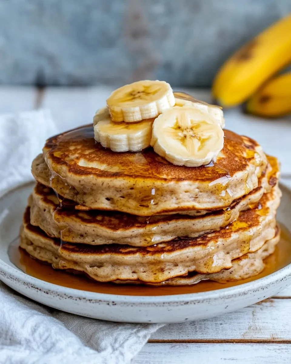 Super Easy Banana Pancakes