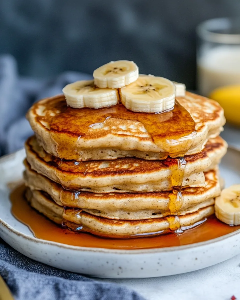 Super Easy Banana Pancakes