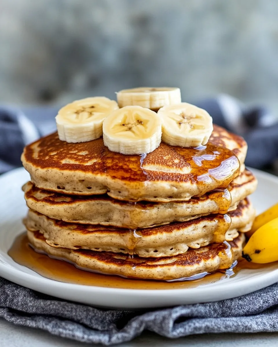Super Easy Banana Pancakes