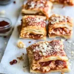 Super Easy Pepperoni Pizza Puff Pastry