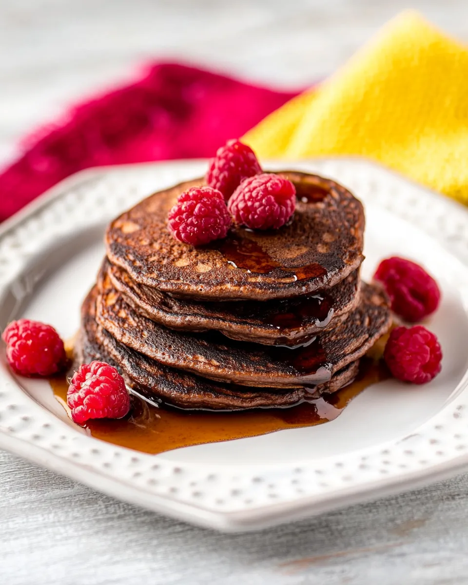 Sweet Cocoa Pancakes