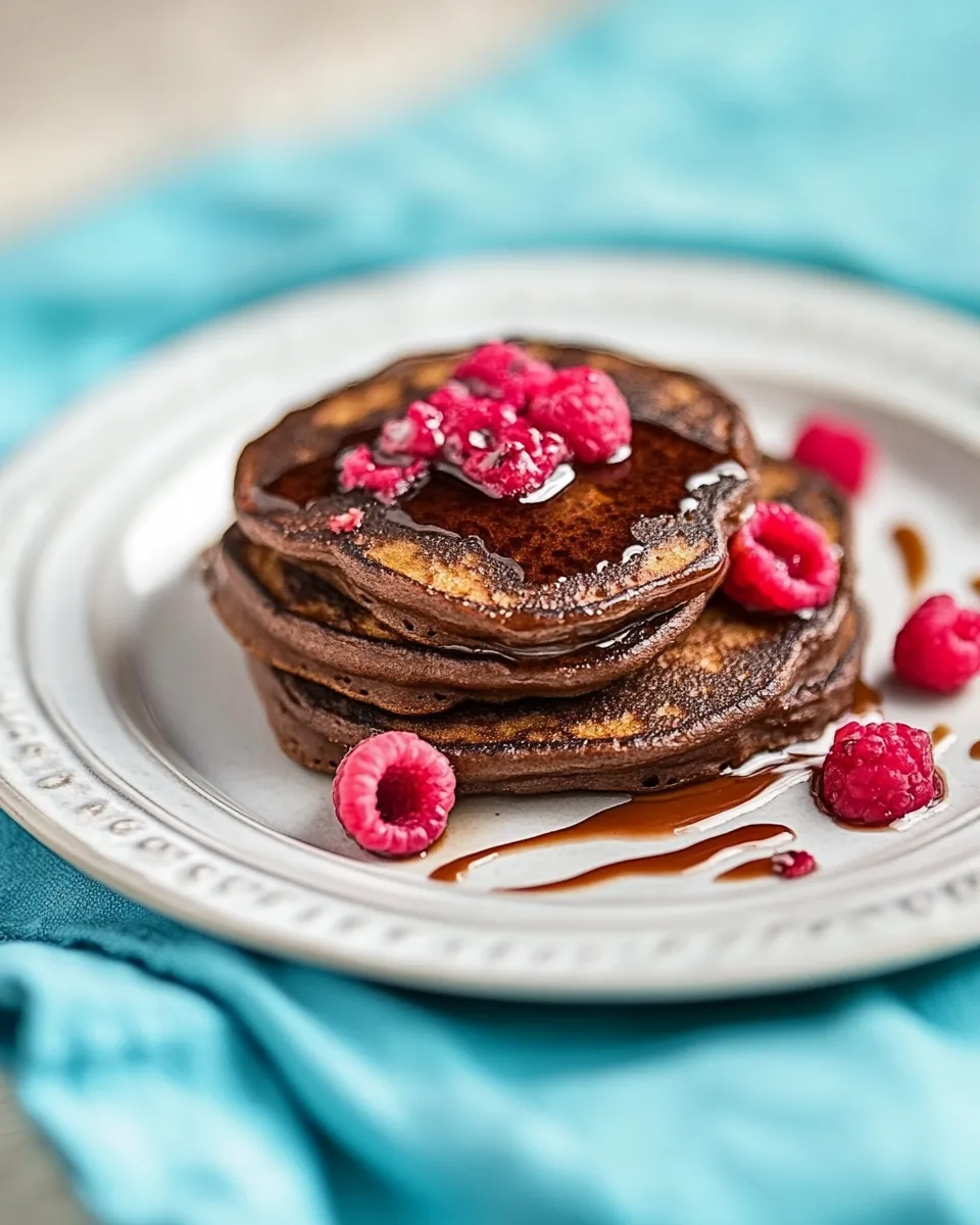Sweet Cocoa Pancakes