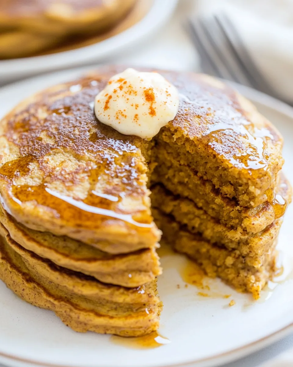 Sweet Potato Protein Pancakes