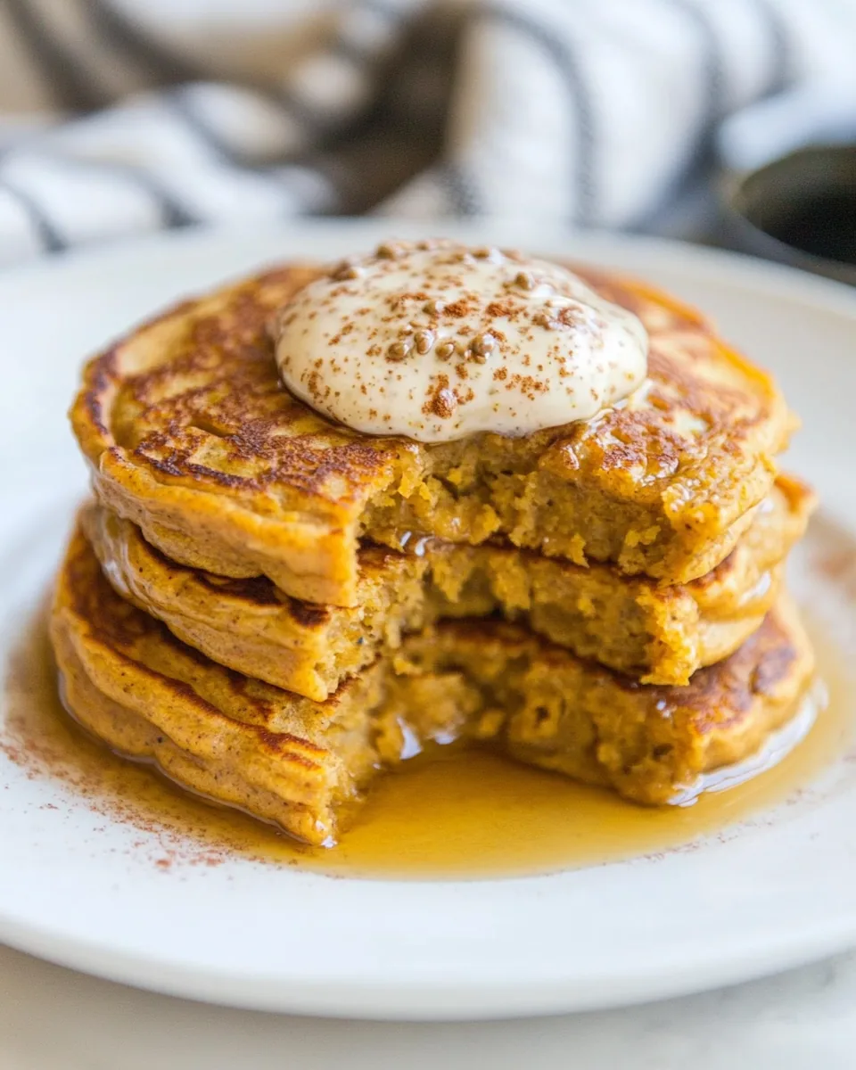 Sweet Potato Protein Pancakes