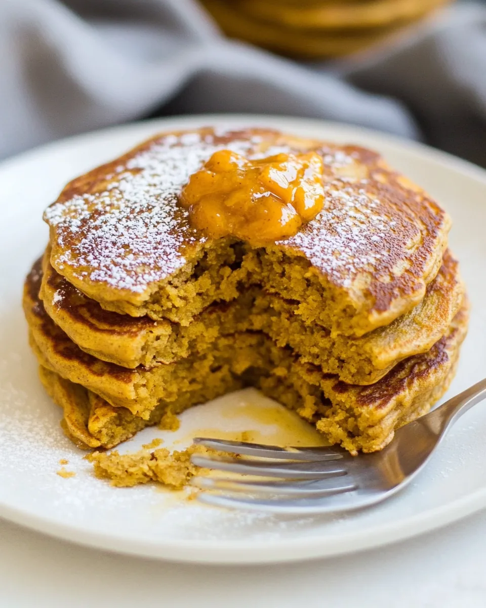 Sweet Potato Protein Pancakes