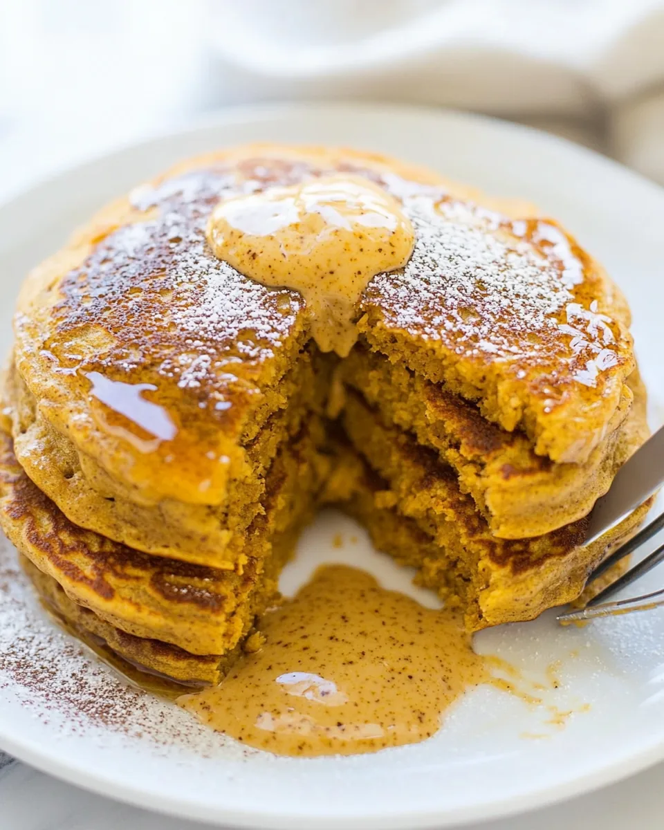 Sweet Potato Protein Pancakes