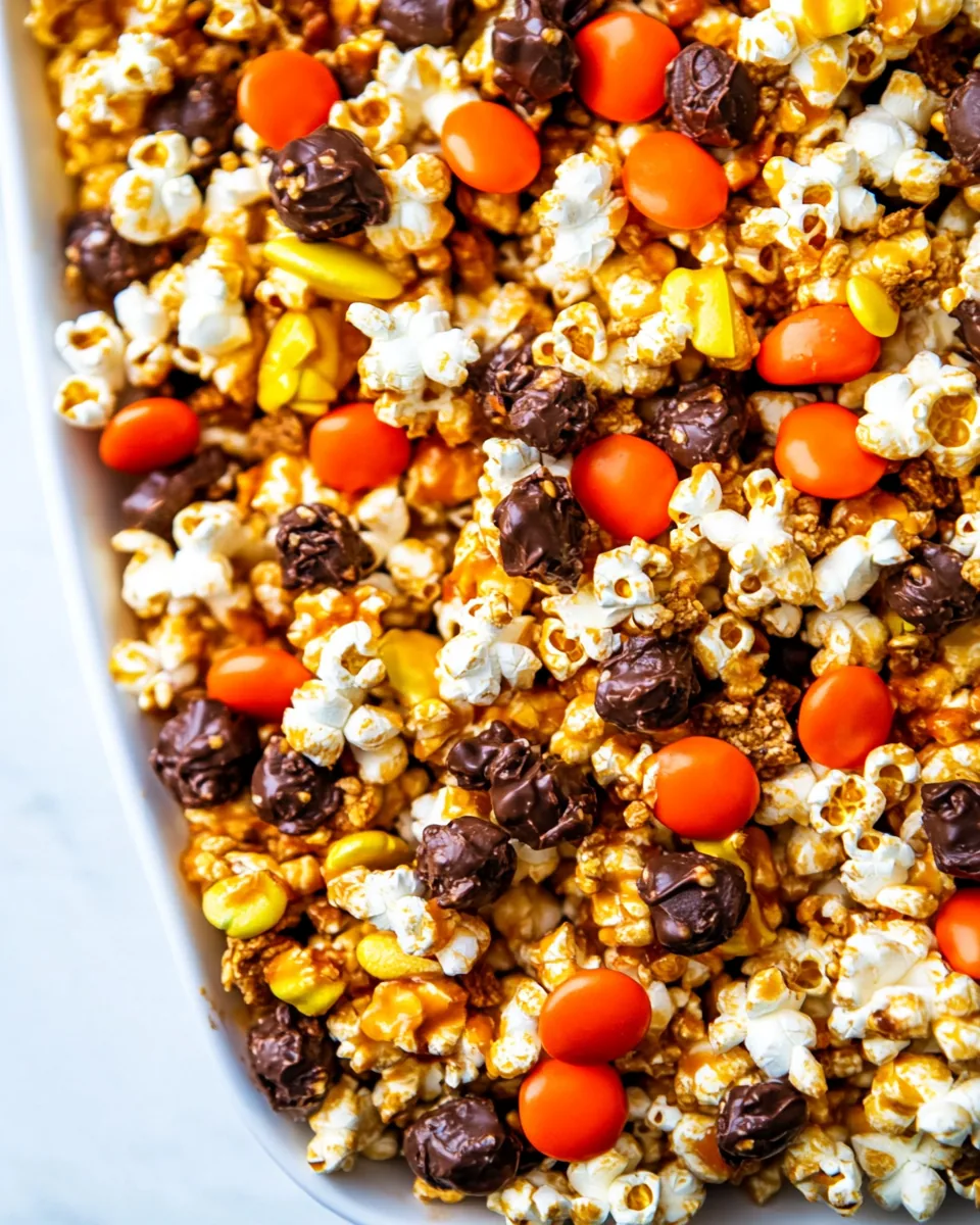 Sweet and Salty Popcorn Snack Mix