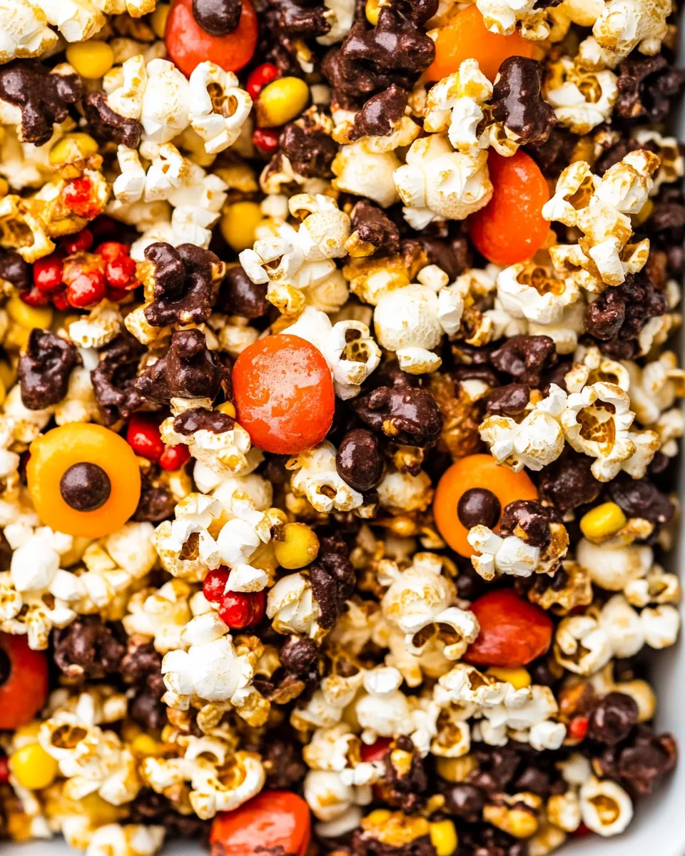 Sweet and Salty Popcorn Snack Mix